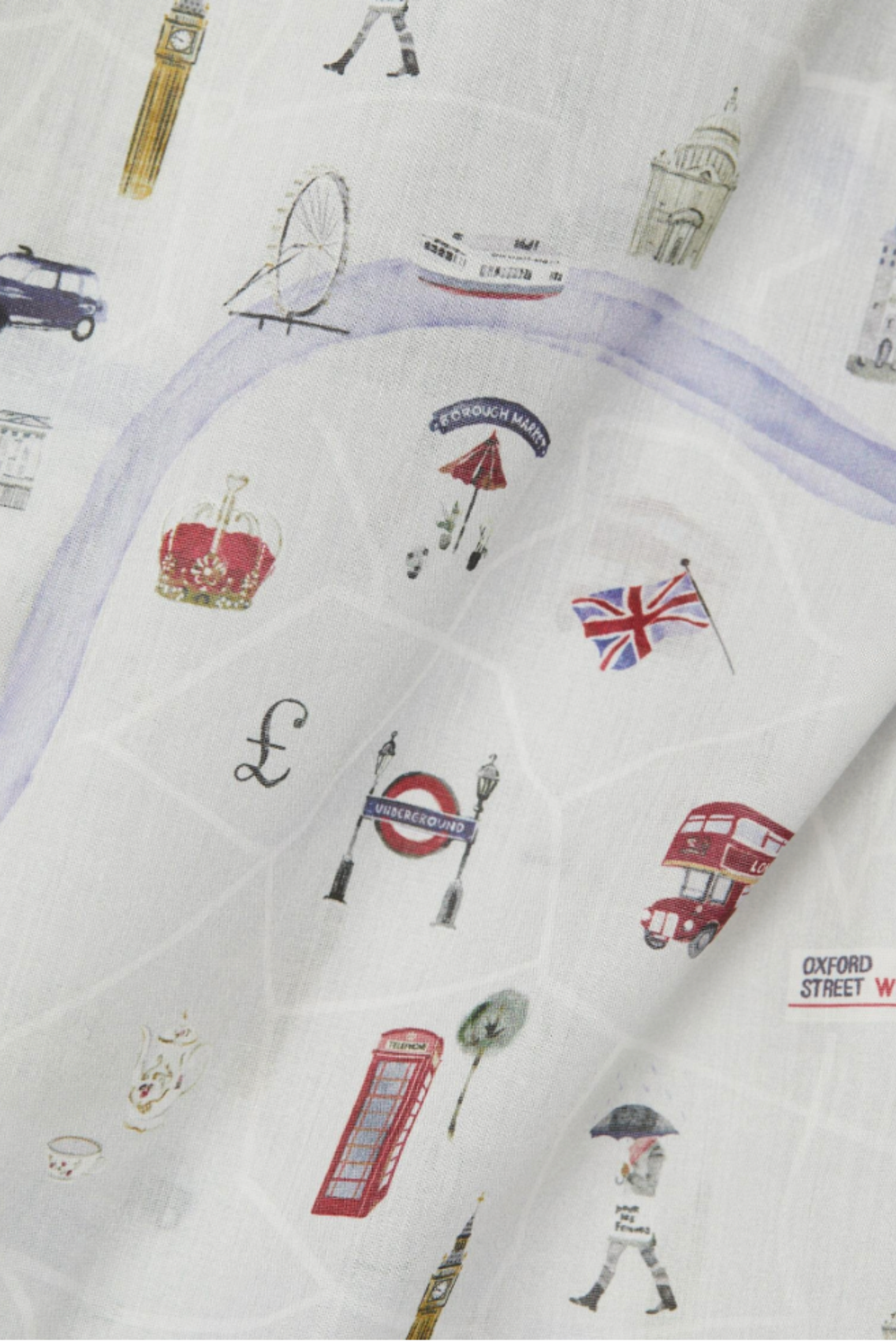 London Print Short Set