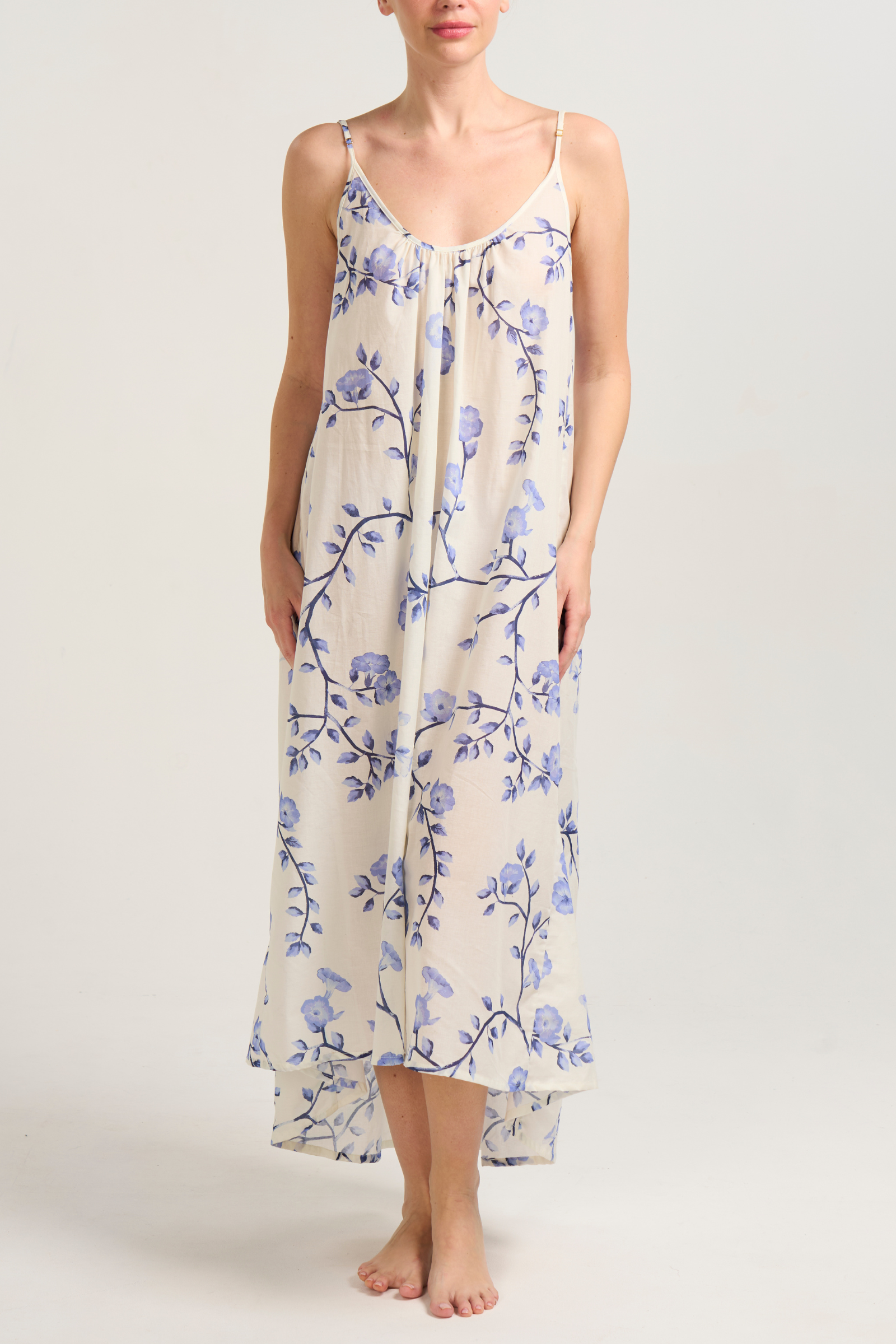 High-Low Dress - Riviera Bloom