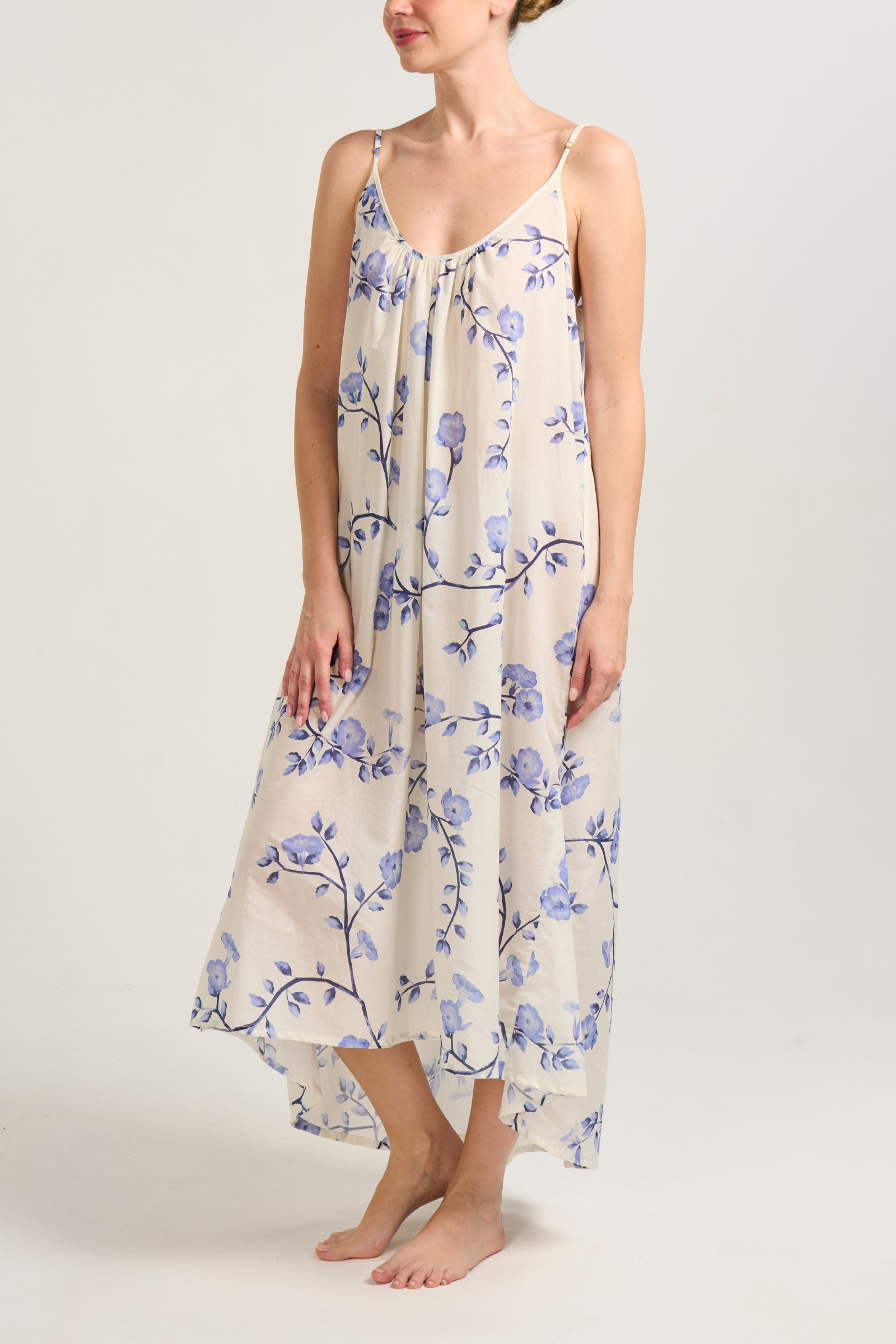 High-Low Dress - Riviera Bloom