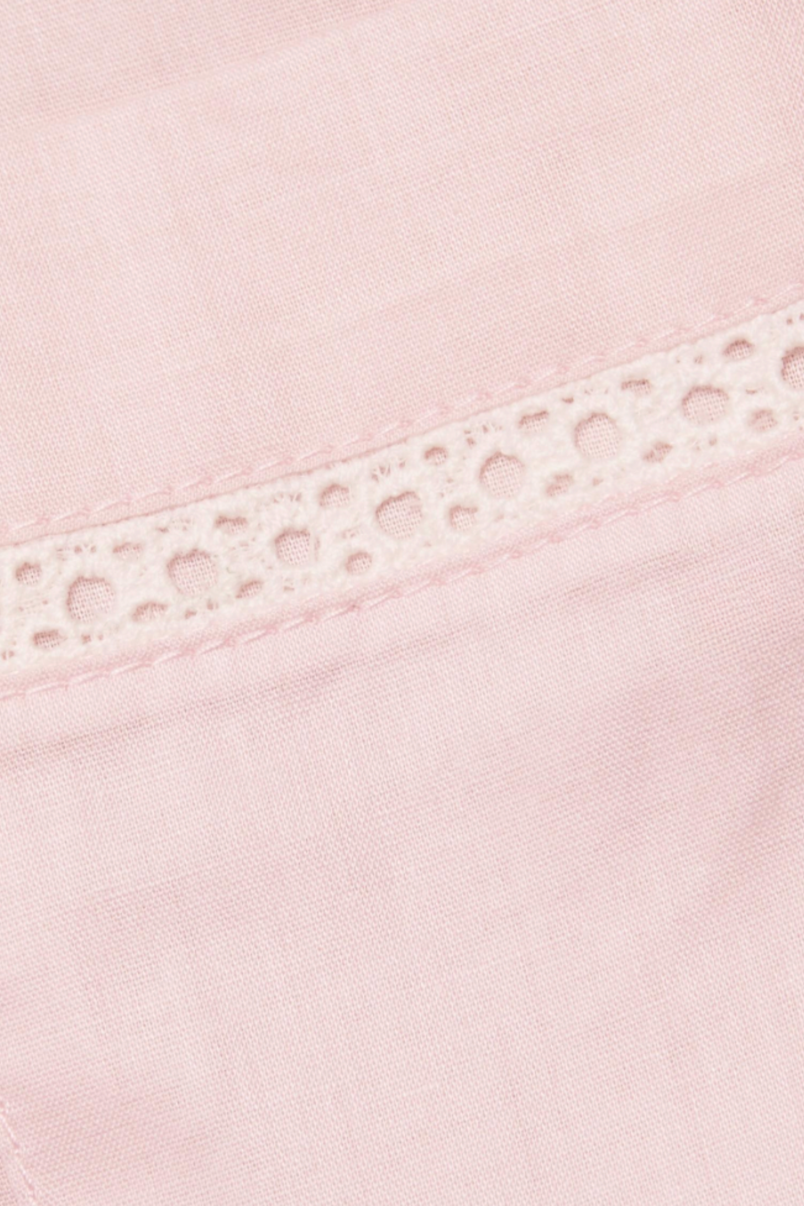 Short Sleeve Crop Pant PJ Set - Pink