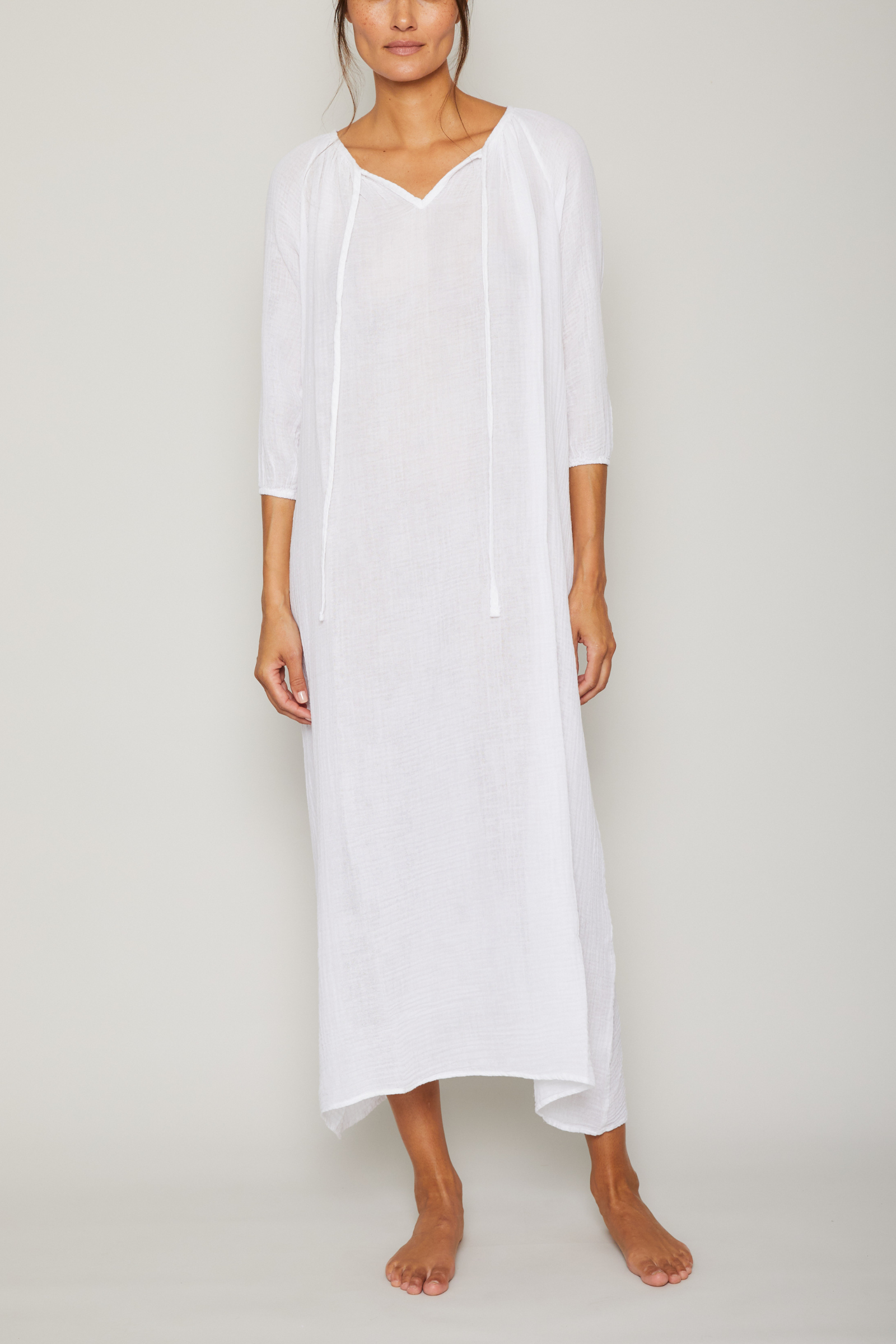 Angel Long Gauze Kaftan