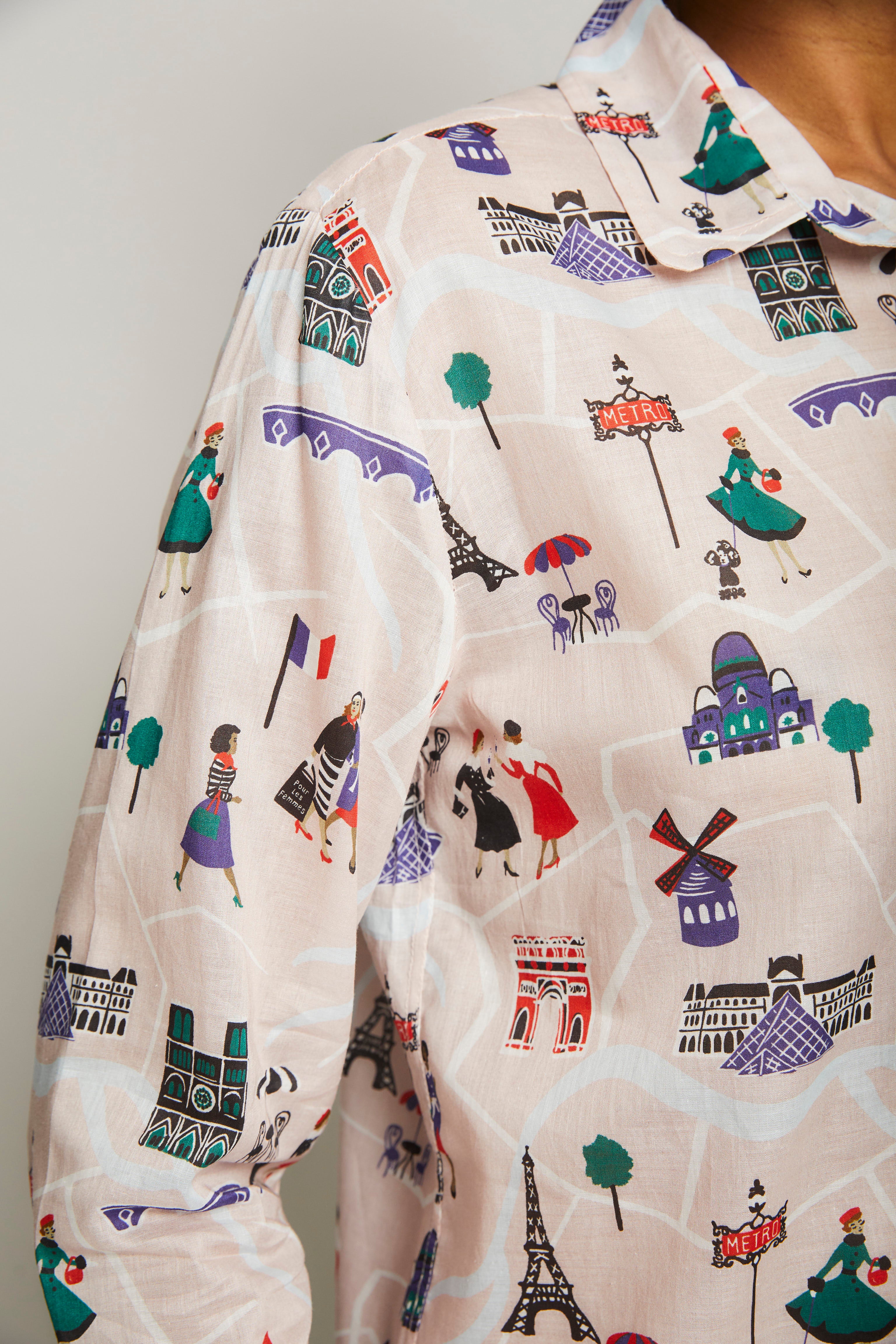 Paris Pajama Set